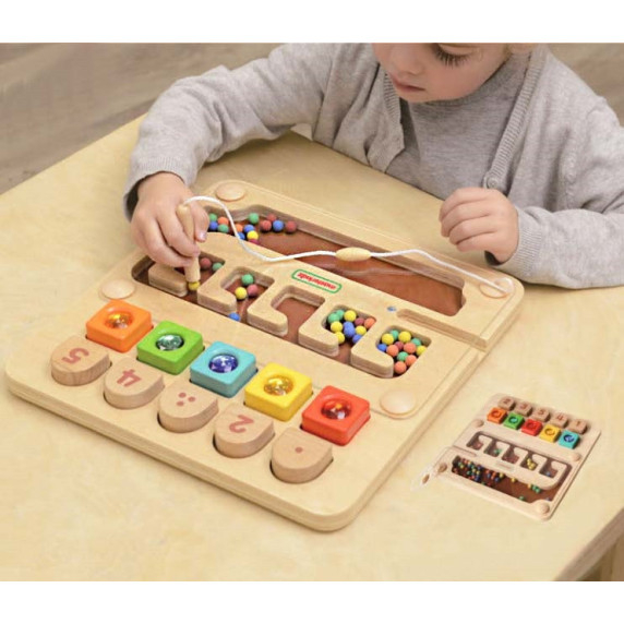 MASTERKIDZ Montessori Learning to Count Maze