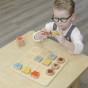 MASTERKIDZ Montessori Color and Pattern Matching Puzzle