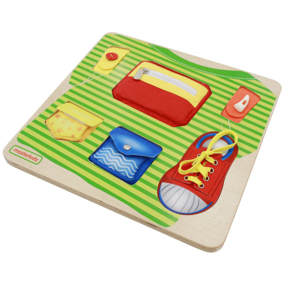 MASTERKIDZ Educational Board Skill Training Montessori Clothes