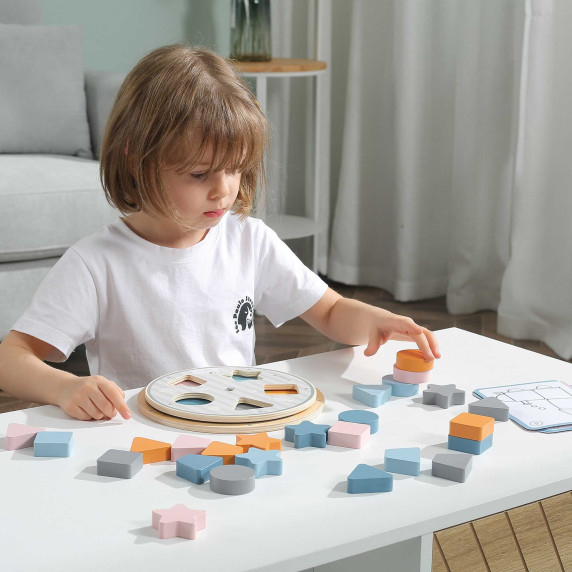 VIGA PolarB Shape and Color Matching Puzzle
