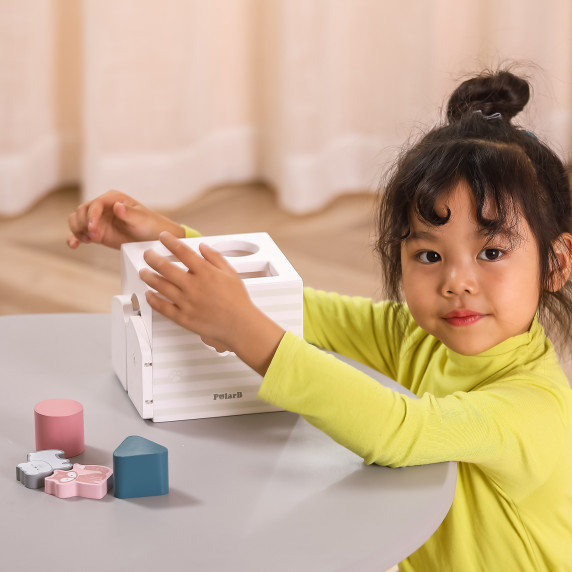 VIGA PolarB Educational Sorter Rattling Montessori Blocks