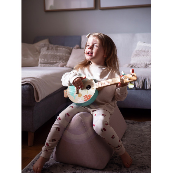 TOOKY TOY Wooden Banjo Learning Game for Kids with Sea Theme