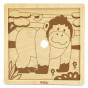 VIGA Handy Wooden Gorilla Puzzle 9 pieces