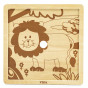 VIGA Handy Wooden Lion Puzzle 9 pieces
