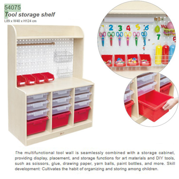 CLASSIC WORLD EDU Plastic Cabinet for Supplies