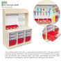 CLASSIC WORLD EDU Plastic Cabinet for Supplies