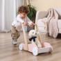 VIGA PolarB Wooden 2-in-1 Stroller, Walker, Pusher