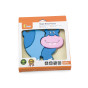 VIGA Baby's First Wooden Puzzle Hippopotamus
