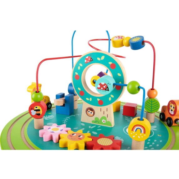 TOOKY TOY Wooden Activity Table Motor Loop
