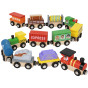 Tooky Toy Wooden Magnetic Cars