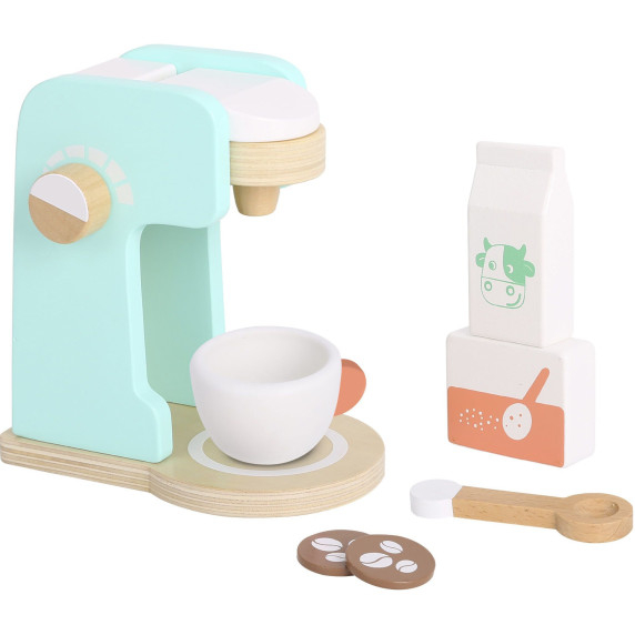 TOOKY TOY Wooden Coffee Maker Set for Children 7 pcs.