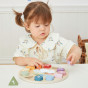 Viga Wooden Shape Sorter Clock Educational 18m+