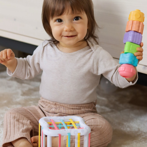 TOOKY TOY Box XXL Montessori Educational 5in1 Sensory Box 11-12 Months