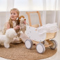 VIGA Wooden Doll's Pram with Gondola