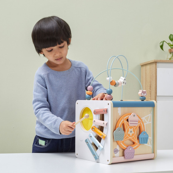 VIGA PolarB Educational Cube 8 in 1 Activity Cube