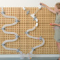 MASTERKIDZ STEM Board Pipe System 80 Pieces