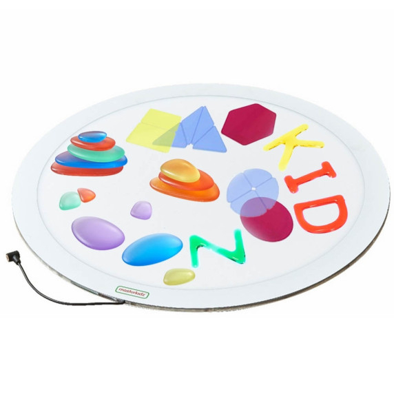 MASTERKIDZ Round LED Color Light Panel + Accessories Set
