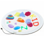 MASTERKIDZ Round LED Color Light Panel + Accessories Set