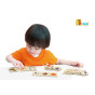 Viga Toys Wooden Logic Puzzle 24 Pieces
