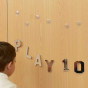 MASTERKIDZ Double-Sided Acrylic Mirrors Letters Numbers Montessori Alphabet