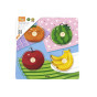 VIGA Wooden Puzzle with Pins Fruits