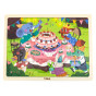 VIGA Wooden Puzzle 24 Piece Birthday Party Puzzle
