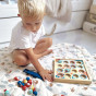 TOOKY TOY Game for Children Wooden Table Flying Fish 19 pcs.