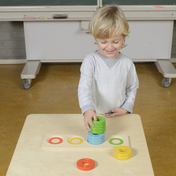 MASTERKIDZ Montessori Colors and Sizes Learning Game