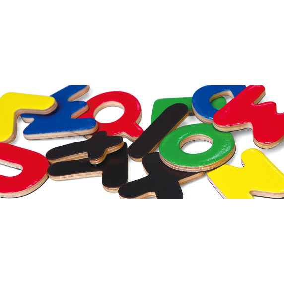 VIGA Wooden Magnetic Letters Learn to Write Magnet