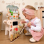 TOOKY TOY Garden Cart Wooden Shop 57pcs