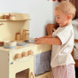 TOOKY TOY Wooden Beige Kitchen with Accessories