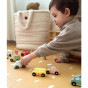 TOOKY TOY Set of Wooden Vehicles and Road Signs in a Box