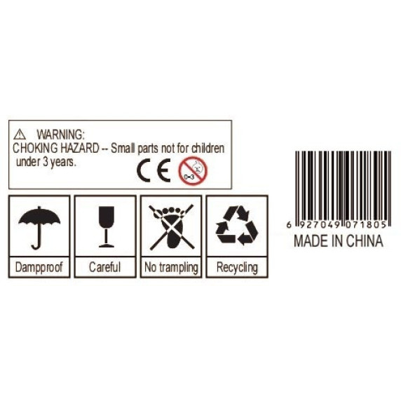 CLASSIC WORLD EDU Percussion Musical Instrument Tone Block with Holder