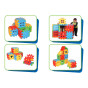 WOOPIE Educational Blocks Waffles Fence House