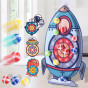 WOOPIE Velcro Dartboard Rocket Arcade Game