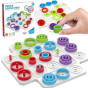 WOOPIE IQ Logic Game Strategic Brain Training Tic-Tac-Toe 36 pcs.