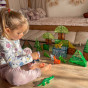 WOOPIE Magnetic Construction Blocks 3D Educational Set Rare Animals 45pcs.
