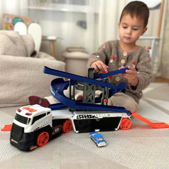 Woopie Parking Garage Track Transporter Truck Tow Truck Car XL