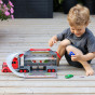 WOOPIE Truck Tow Truck Garage Race Track Set