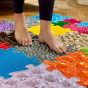 WOOPIE Orthopedic Sensory Mat Royal Puzzle 26 pieces + 4 small ones