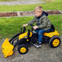 WOOPIE Pedal Tractor Farmer MaxTrac Classic Bucket Dozer