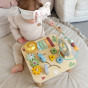 WOOPIE GREEN Wooden Educational Table Musical Sensory Maze 5 in 1