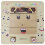 MASTERKIDZ Learning Emotions Wooden Montessori Game