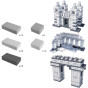 CLASSIC WORLD EDU Mega Construction Blocks EVA Bricks Soft for Building 90 pcs.