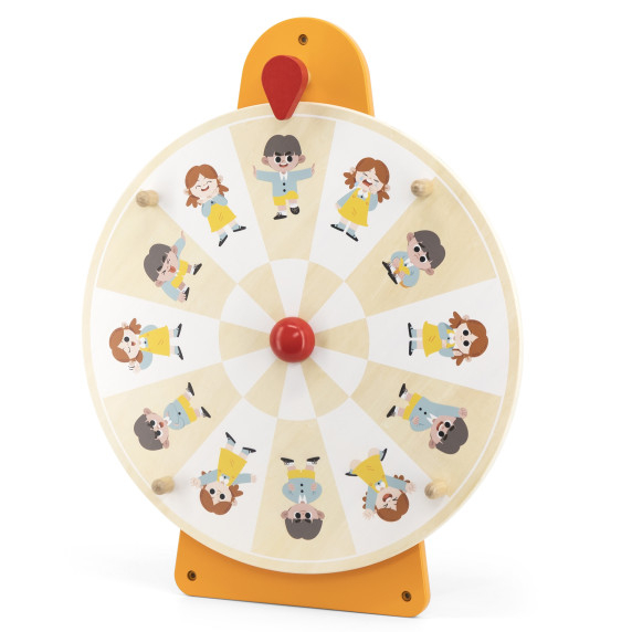 VIGA Wall Board Circle Show Emotions FSC Montessori Certificate