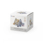 VIGA PolarB Wooden Pyramid Block Sorter Puzzle