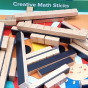 TOOKY TOY Puzzle Logic Game Puzzles Magnetic Blocks for Children 49 pcs.
