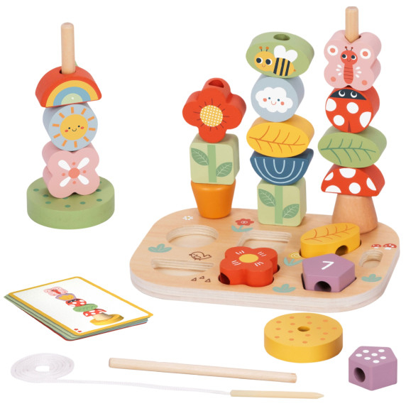 TOOKY TOY Educational Box 5-in-1 Magic Garden Montessori