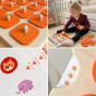 Viga Memory Guess the Pictures Memory Game 10 Montessori Cards