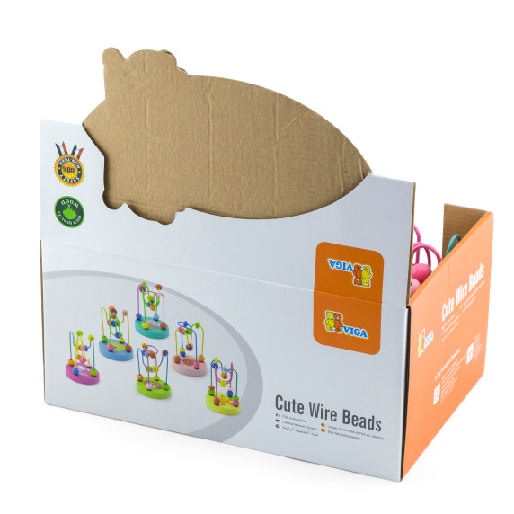 VIGA Wooden Handy Labyrinth Intertwining Motor Loop 1 pc.